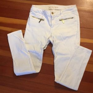 Michael kors, size 4, white, Izzy skinny, GREAT condition and fit